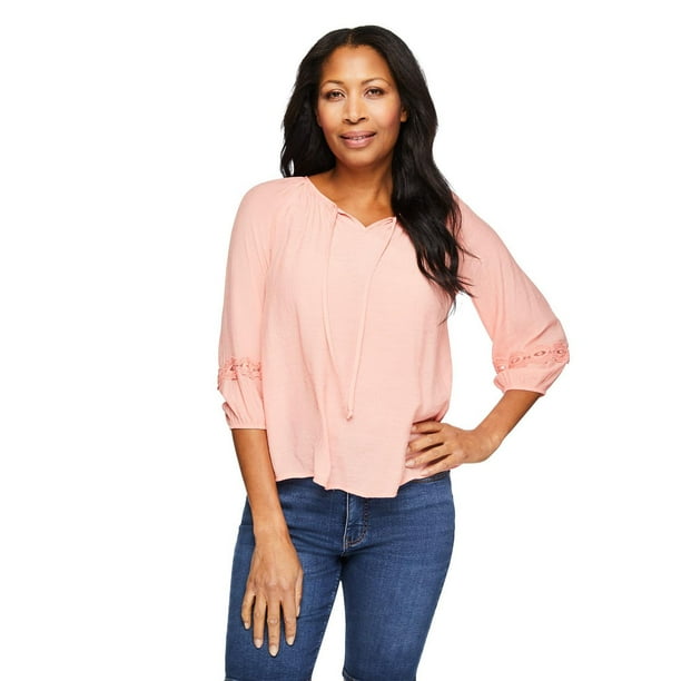 Iyla Women's 3/4 Sleeve Blouse - Walmart.ca