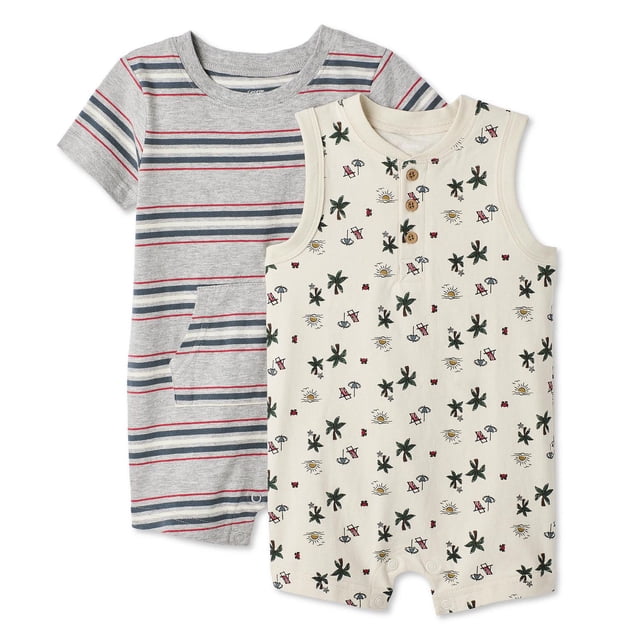 George Baby Boys' Romper 2-Pack
