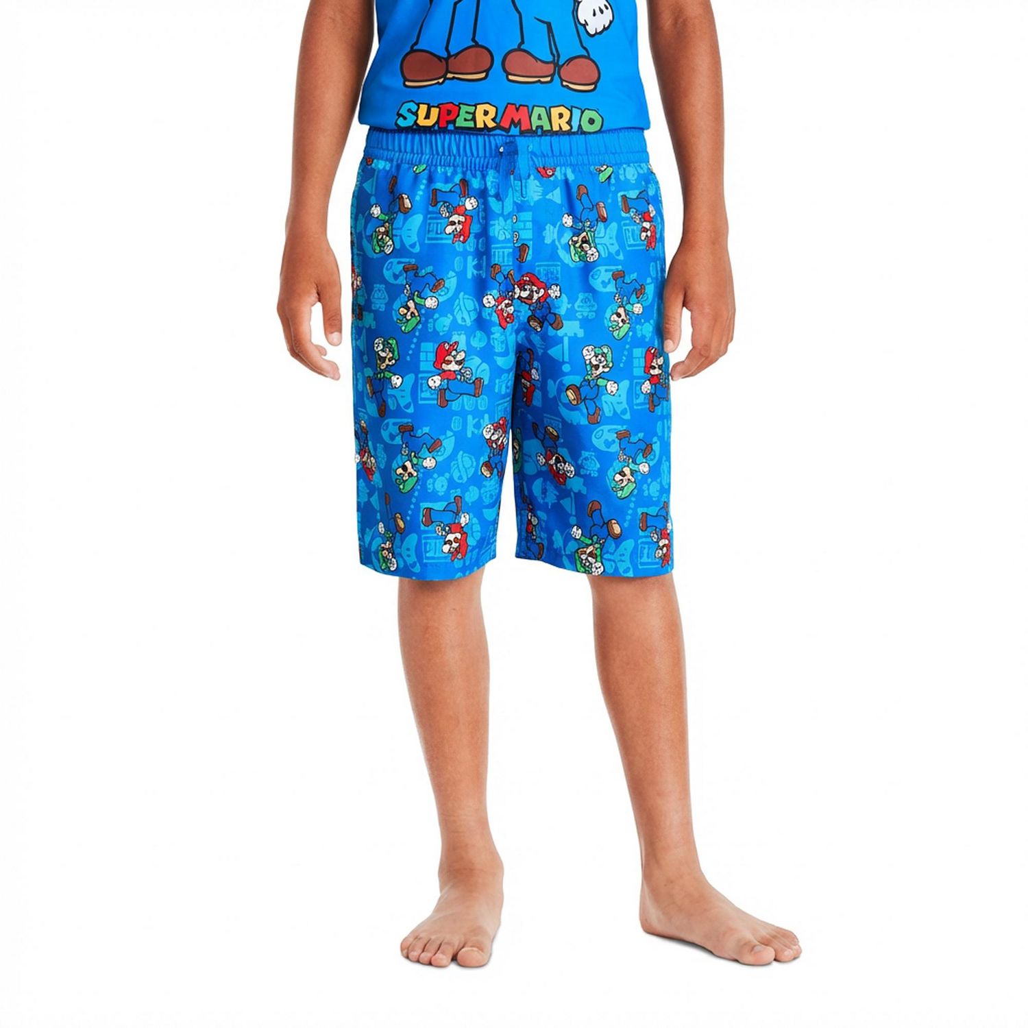 Short de bain Super Mario Nintendo pour garçons