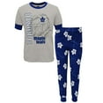 thumbnail image 1 of Boys Two Piece Pajama Set, Maple Leafs, 1 of 4