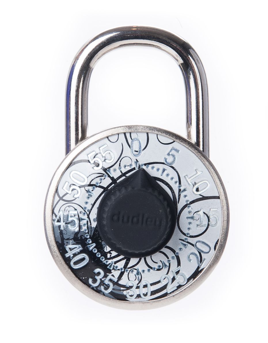 Dudley Combination Lock #DYLG7AST, 50mm, Assorted Designs