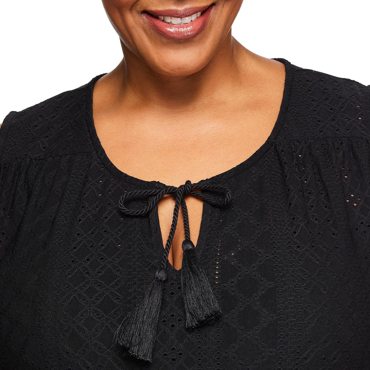 Iyla Plus Women's Tassel Tank