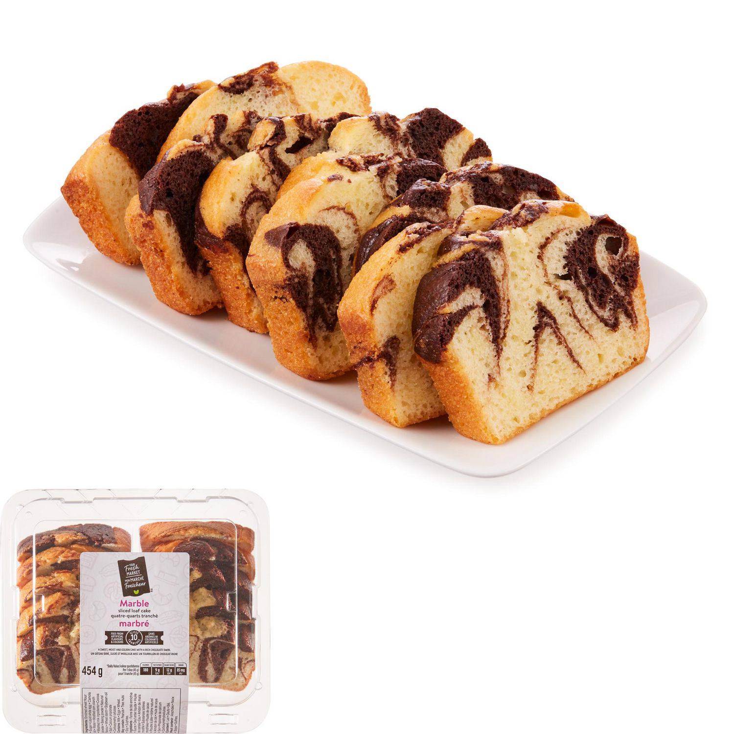 Marble Pound Cake – Gourmet Groceries & Food to Order