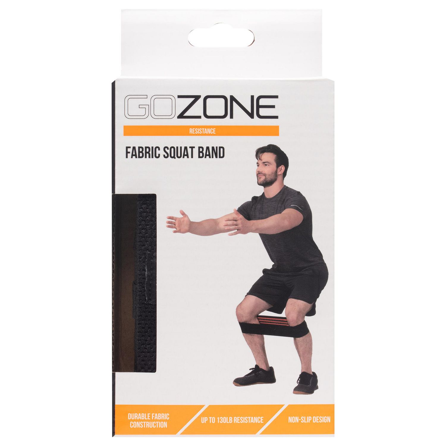 3-Pack Flat Resistance Bands – Black/Orange/White – GoZone – GoZone Canada