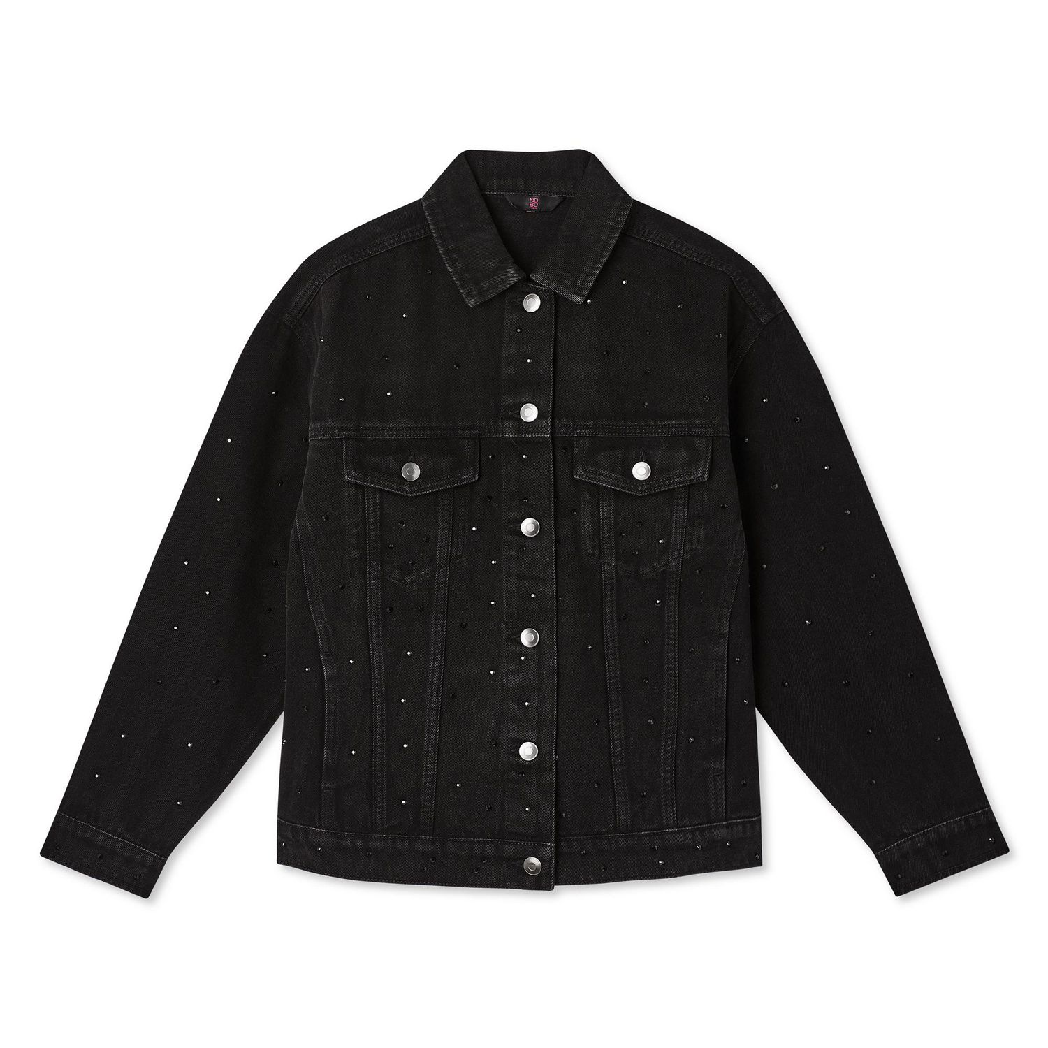 Kmart black denim outlet jacket