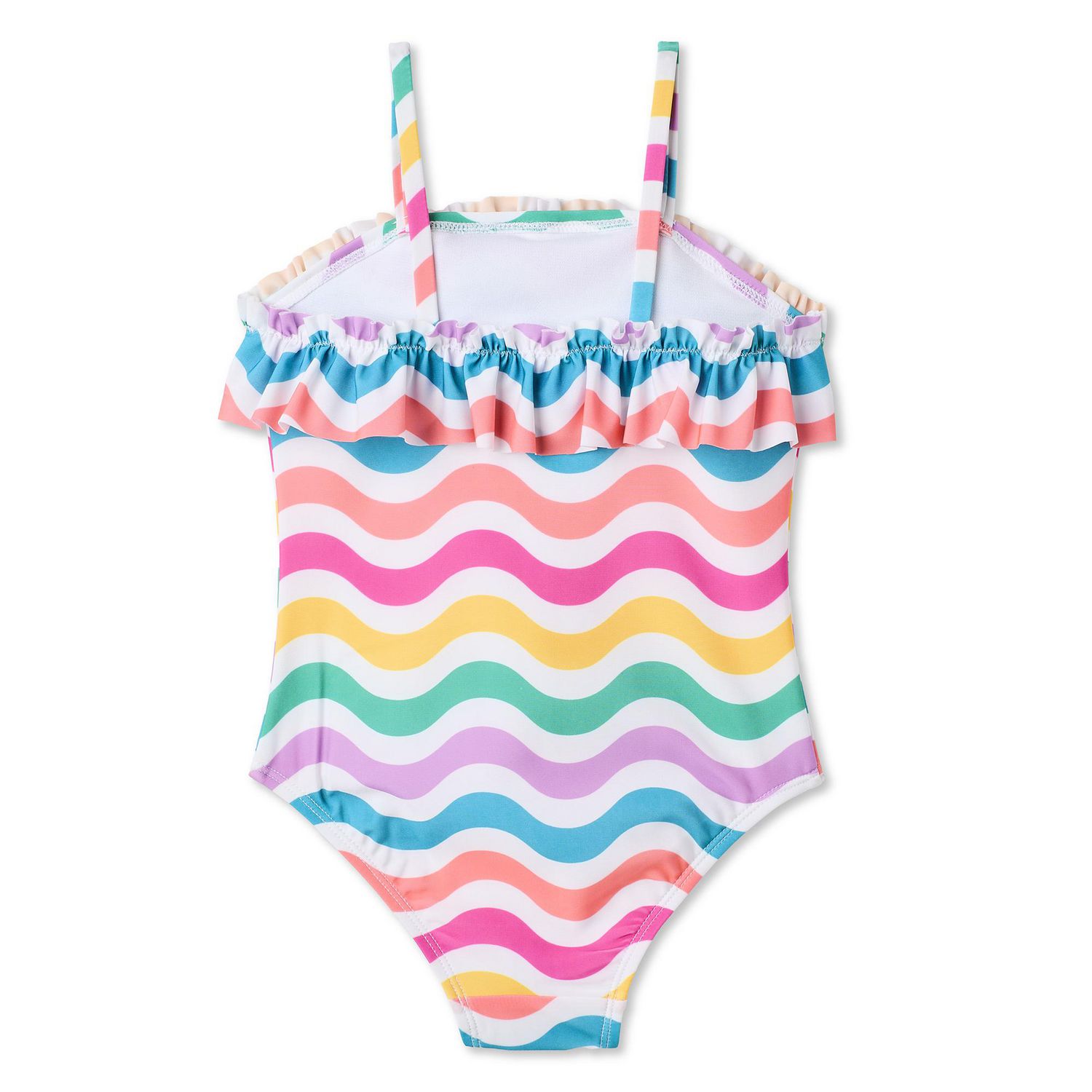 Maillot 1 pièce à volants George pour petites filles