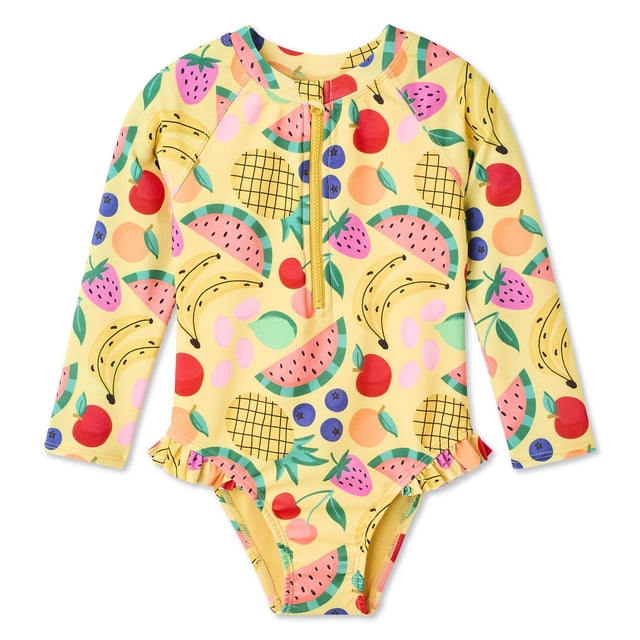 Maillot de bain imprimé 1 pièce George pour petites filles
