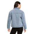 thumbnail image 3 of No Boundaries Women's Studded Denim Jacket, 3 of 6