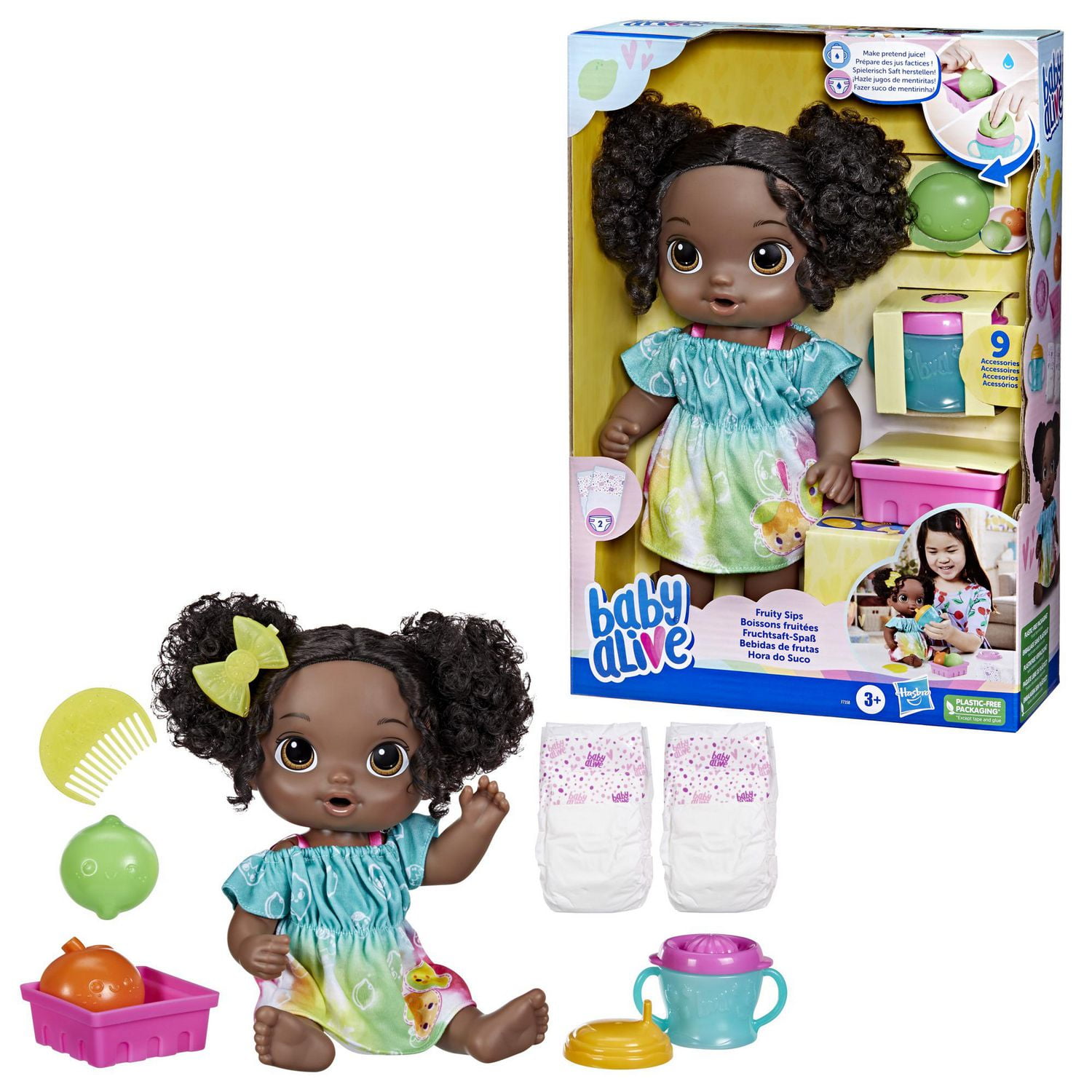 Hasbro black baby 2025 alive