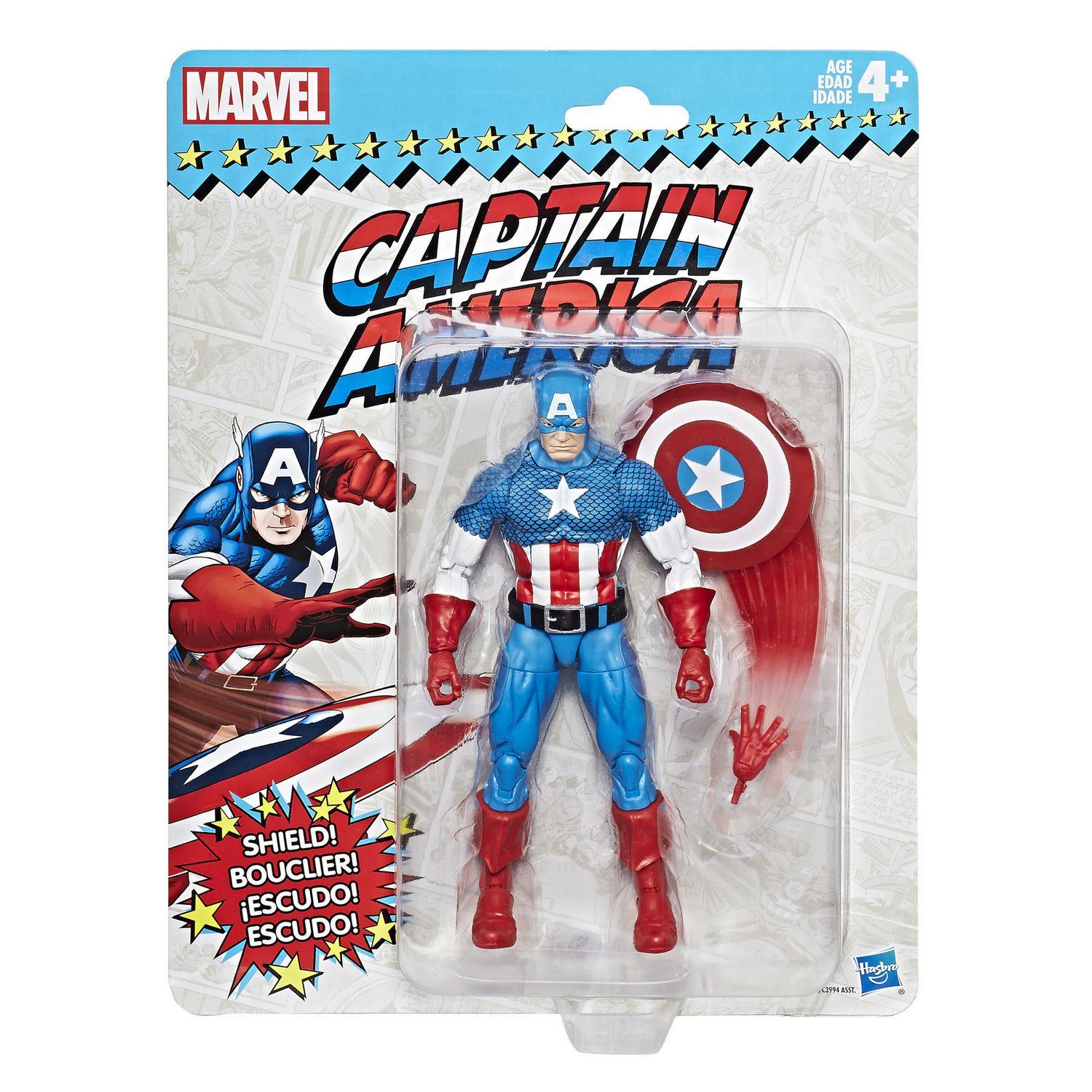 Marvel Retro 6-inch Collection Captain America Figure - Walmart.ca