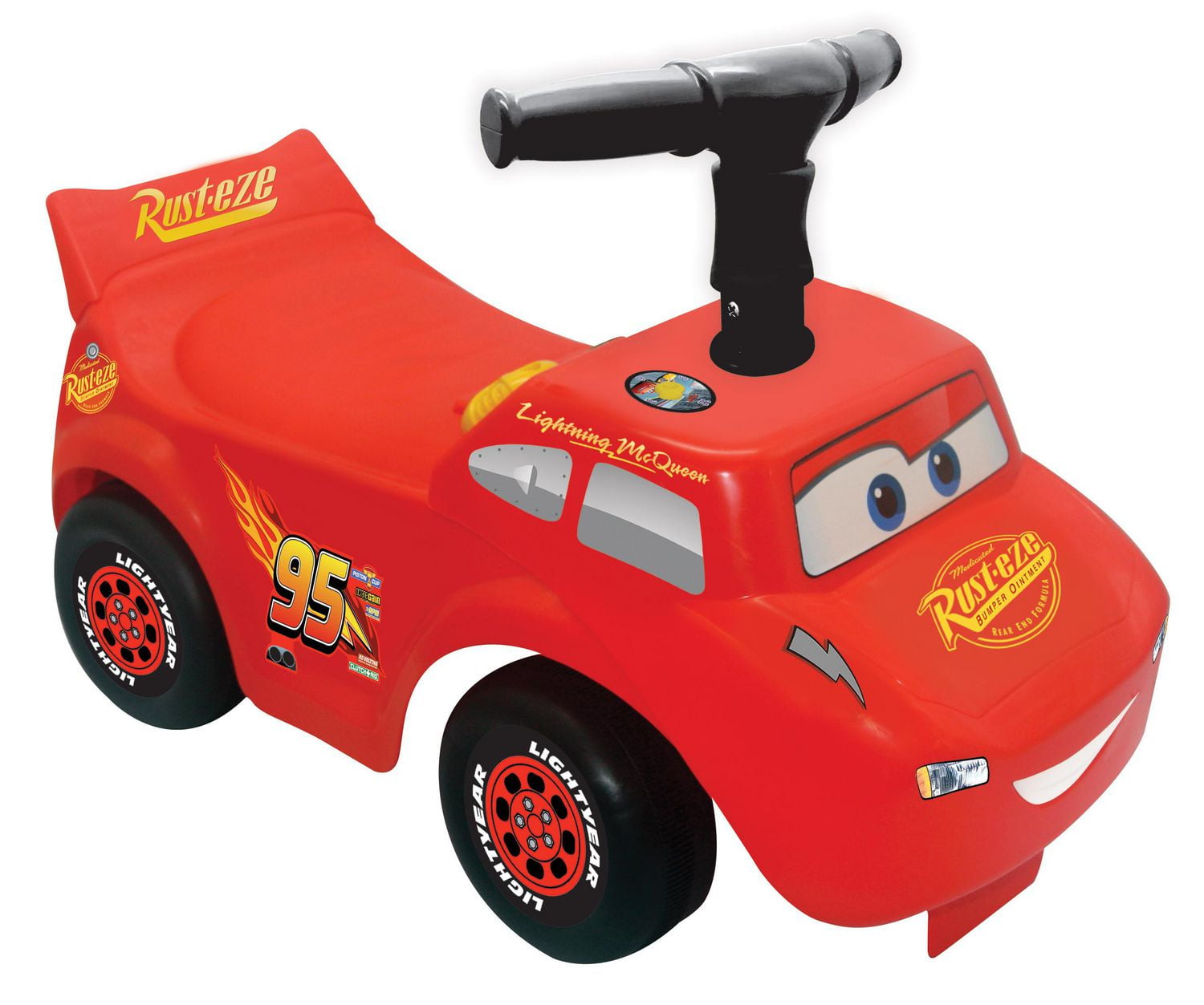 lightning mcqueen activity ride on