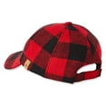 thumbnail image 2 of Canadiana Boys' Check Baseball Cap, 2 of 2