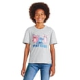 thumbnail image 1 of T-shirt à imprimé graphique Stitch Disney pour filles, 1 of 3