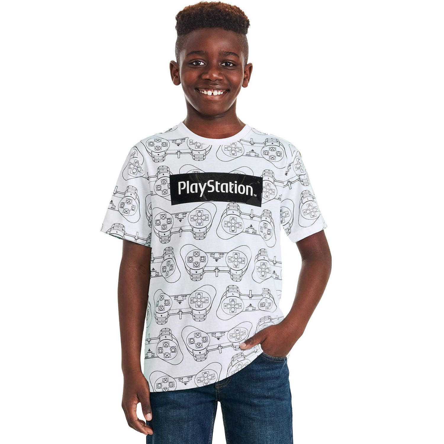 T-shirt imprimé PlayStation pour garçons