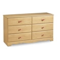 thumbnail image 1 of Bureau double à six tiroirs, collection Lily Rose de South Shore, 1 of 4