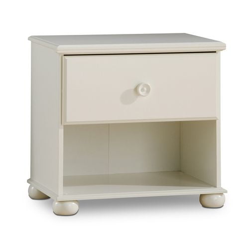South Shore Sand Castle Collection Night Stand, Pure White