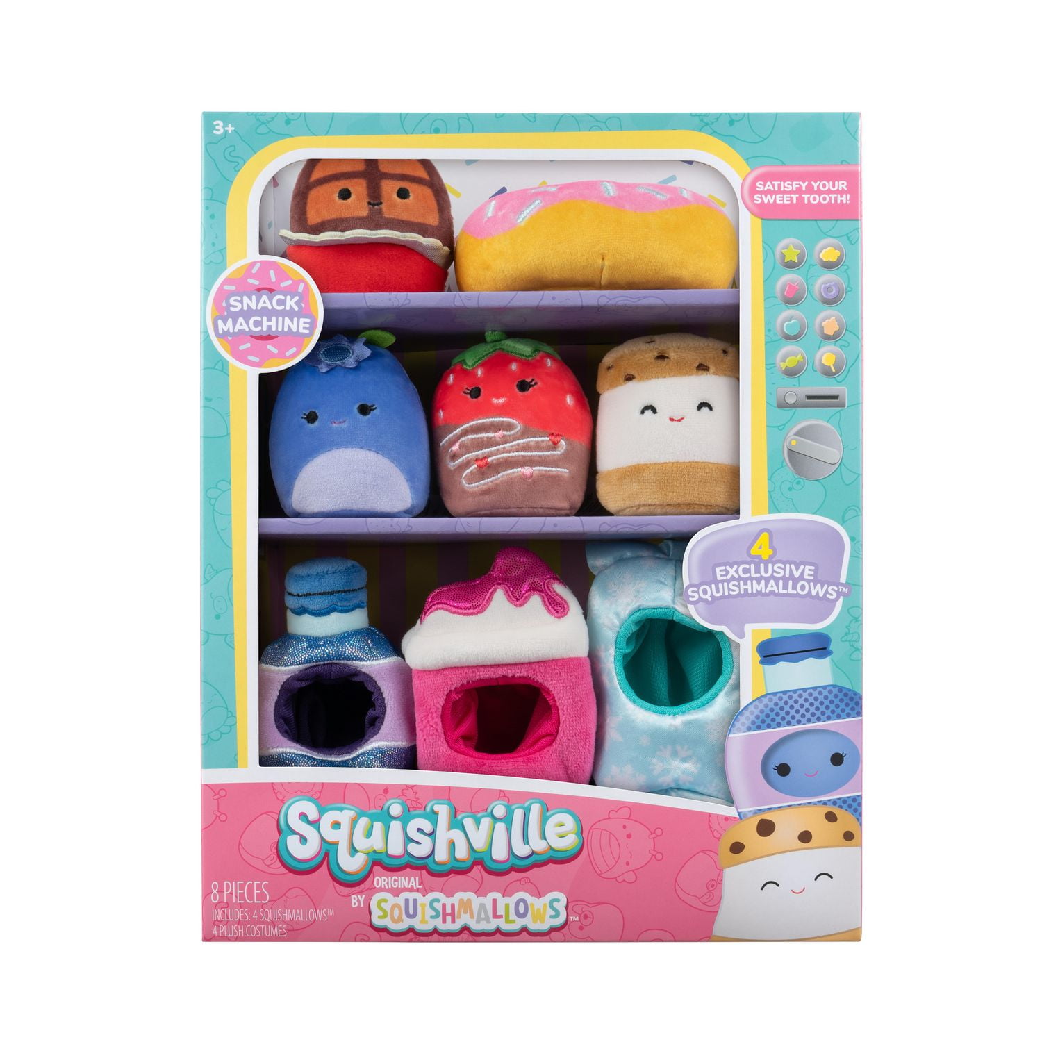 Selling Squishville series 3 Box Dispenser With Eggs Floor Display Egg Dispenser