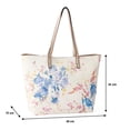 thumbnail image 4 of Time and Tru Women's Tote Bag with Crossbody Bag 2-Piece Set, 4 of 4