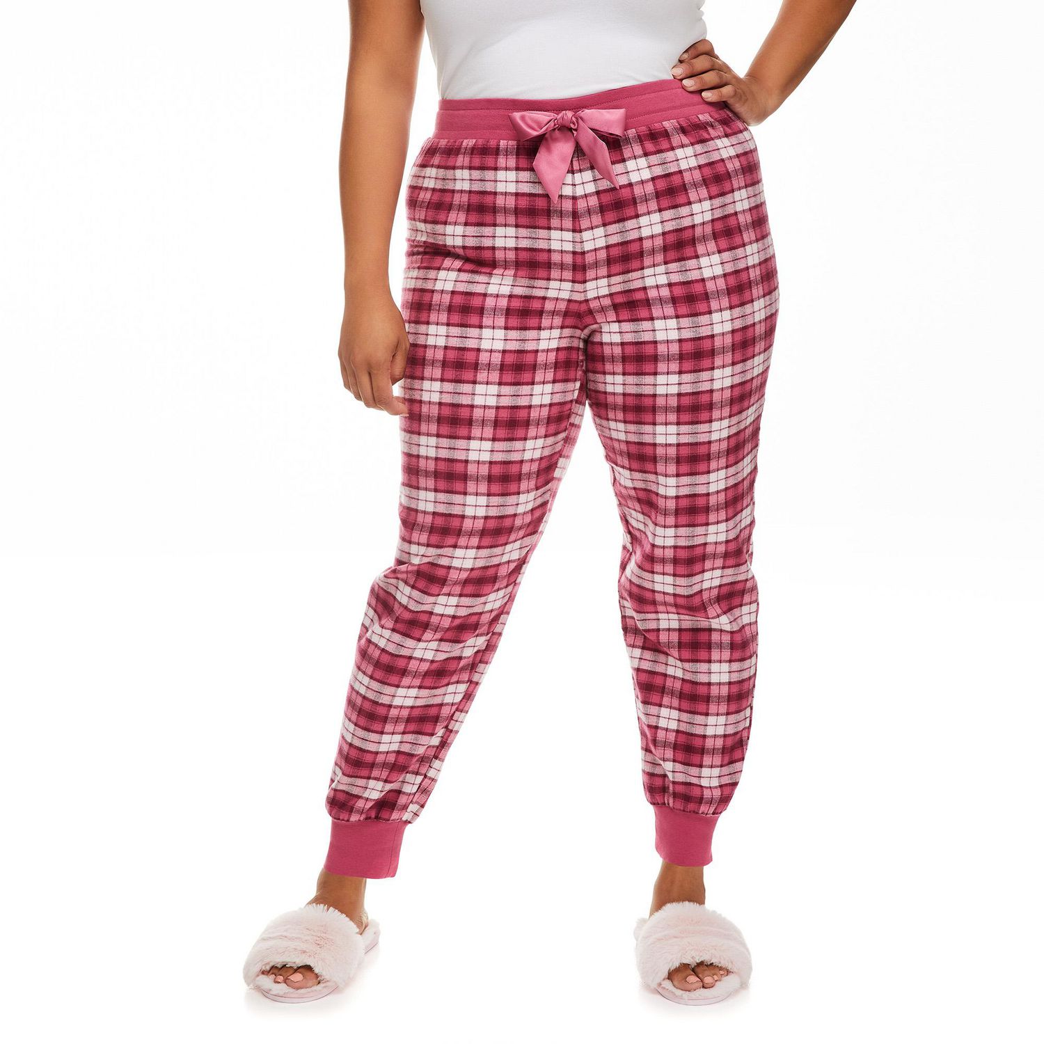 George Plus Women's Cotton Flannel Jogger | Walmart Canada