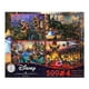 Ceaco Thomas Kinkade Disney 4-en-1 500 pièces Puzzles (Tangled, Sleeping Beauty, Peter Pan et Mickey & Minnie) – image 1 sur 1