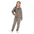thumbnail image 1 of Justice Girls' Plush Pajamas 2-Piece Set, 1 of 6