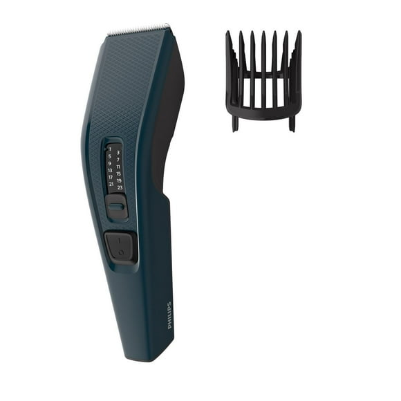 Philips Hair Clipper Series 3000, DualCut blade technology & Trim & Self-sharpening stainless steel blades, HC3505/15, 1 Hairclipper