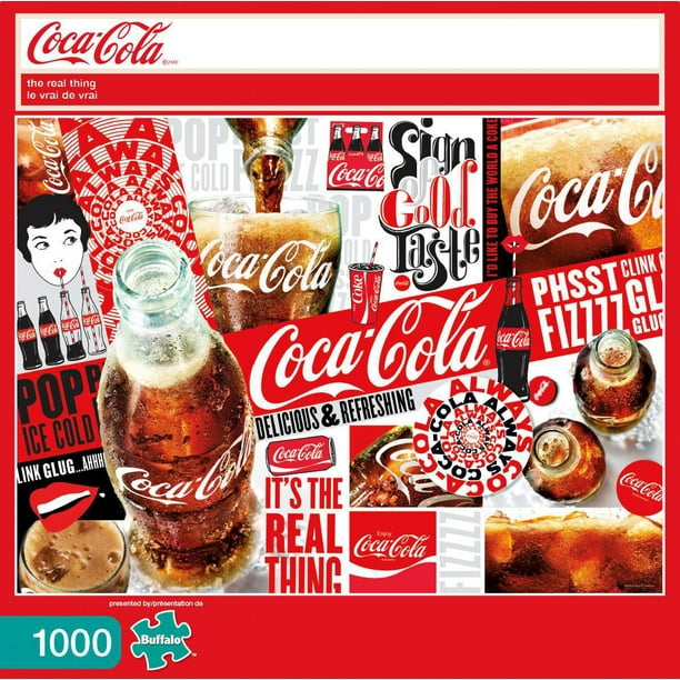 COCA COLA - LES PLUS PETITES CASSES-TÊTES DU MONDE (1000 PIÈCES)