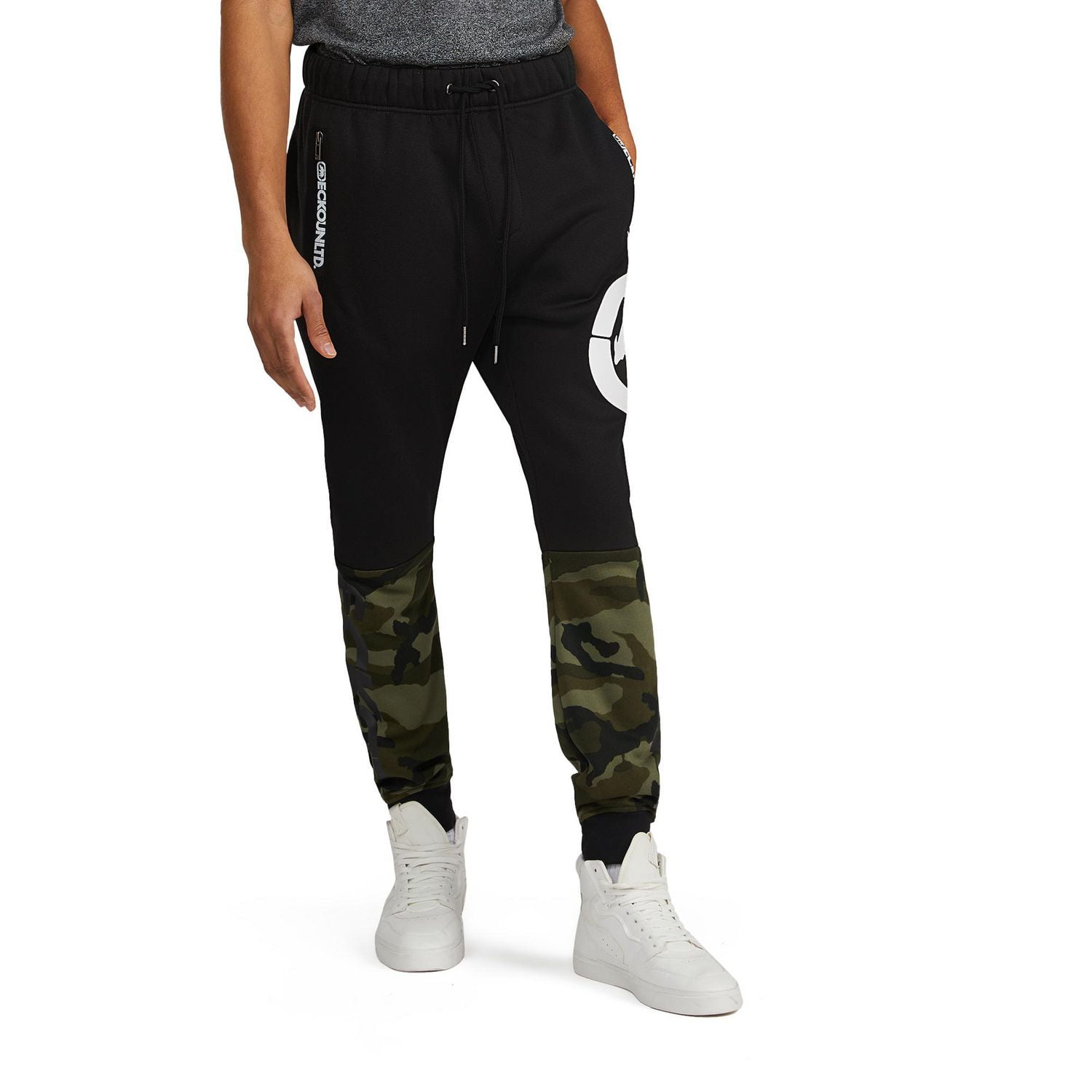 Ecko Men's Urban Hitter Colorblock Fleece Joggers