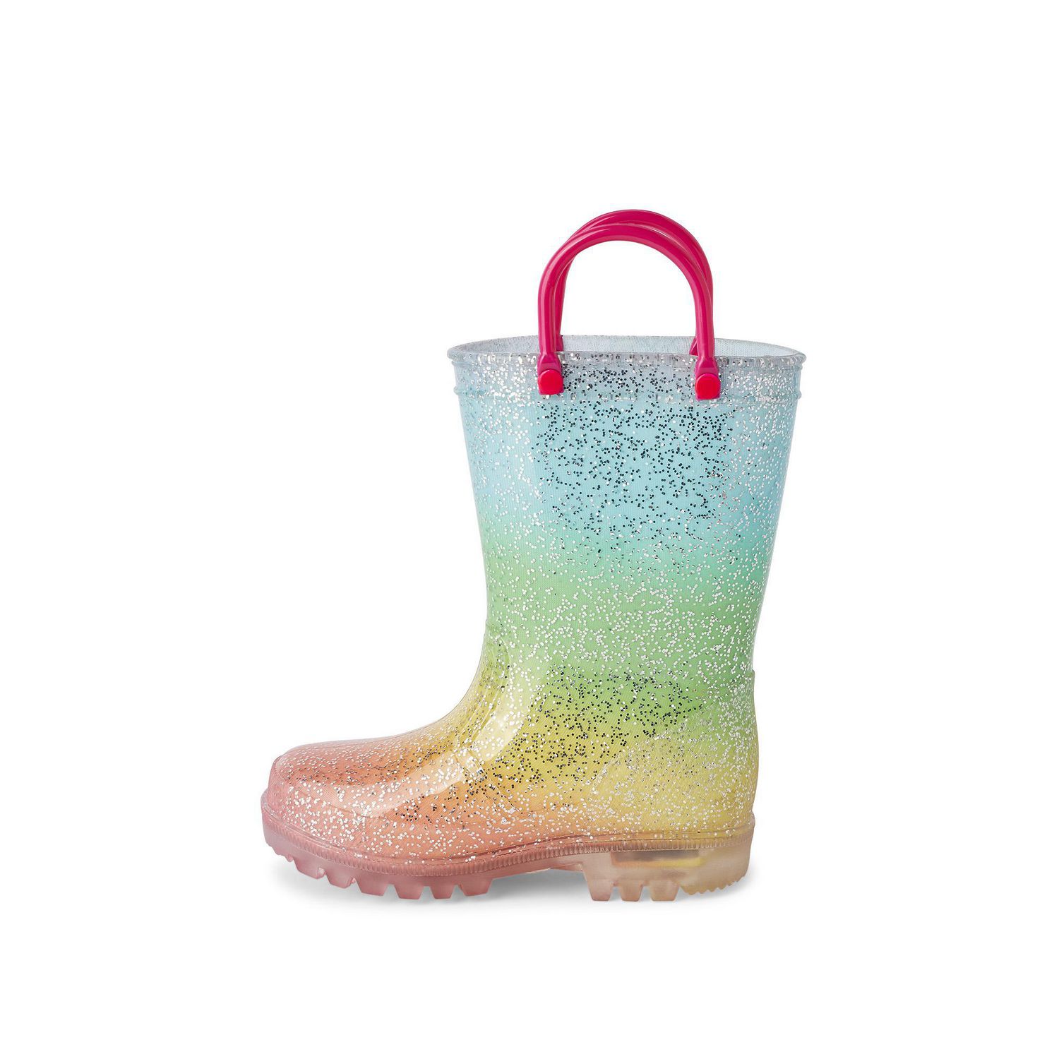 Glitter rain boots toddler best sale