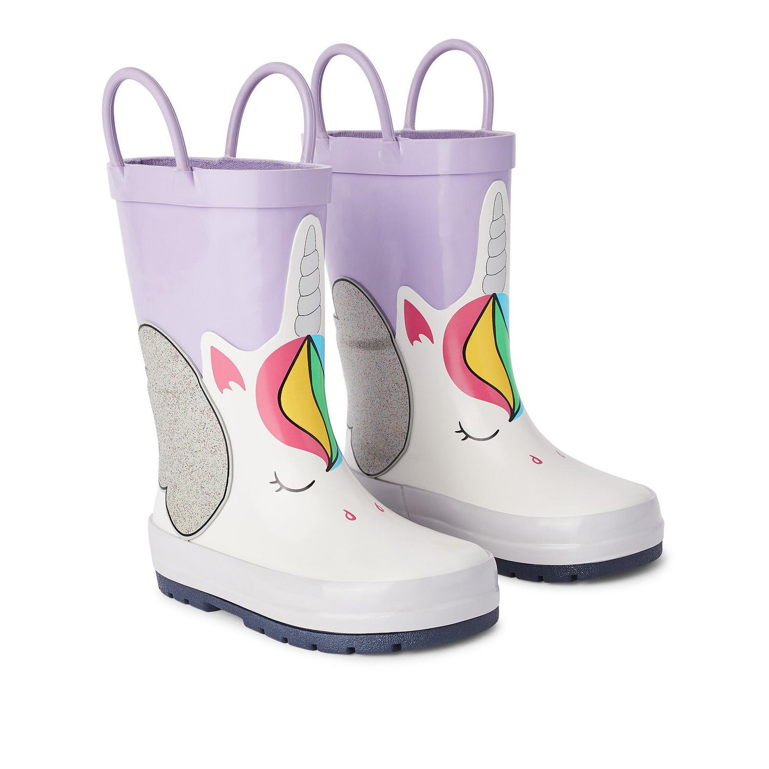 Unicorn rain boots store walmart