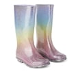 thumbnail image 2 of Weather Spirits Girls' Sparkle Rain Boots, 2 of 4