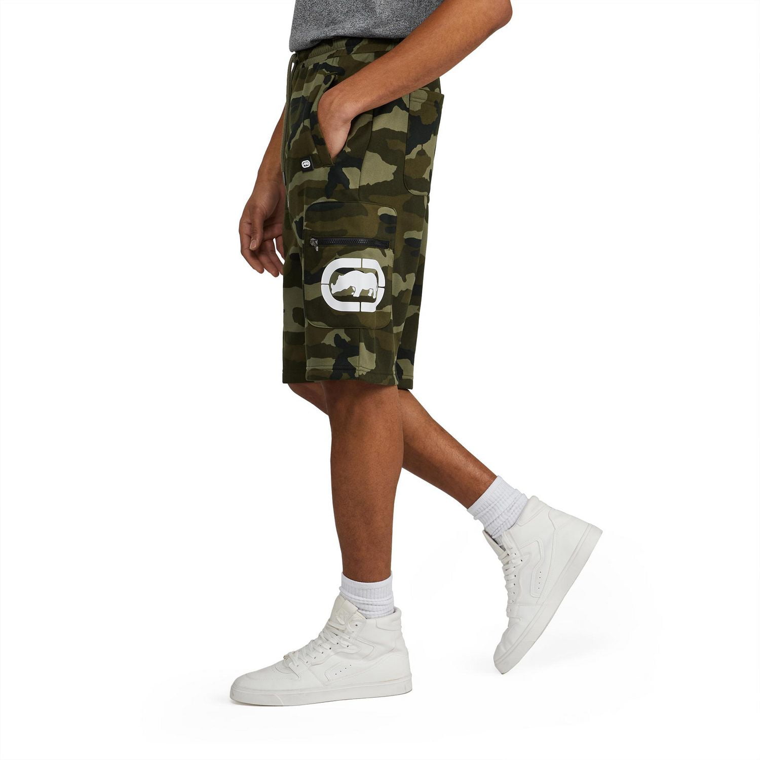 Ecko Simple Story short polaire cargo pour hommes