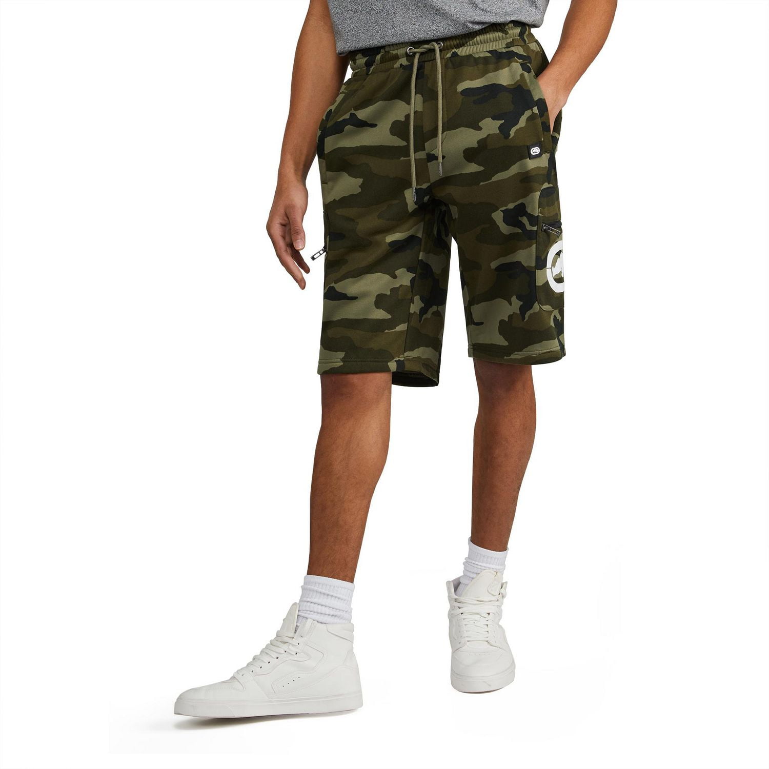 Ecko Simple Story short polaire cargo pour hommes