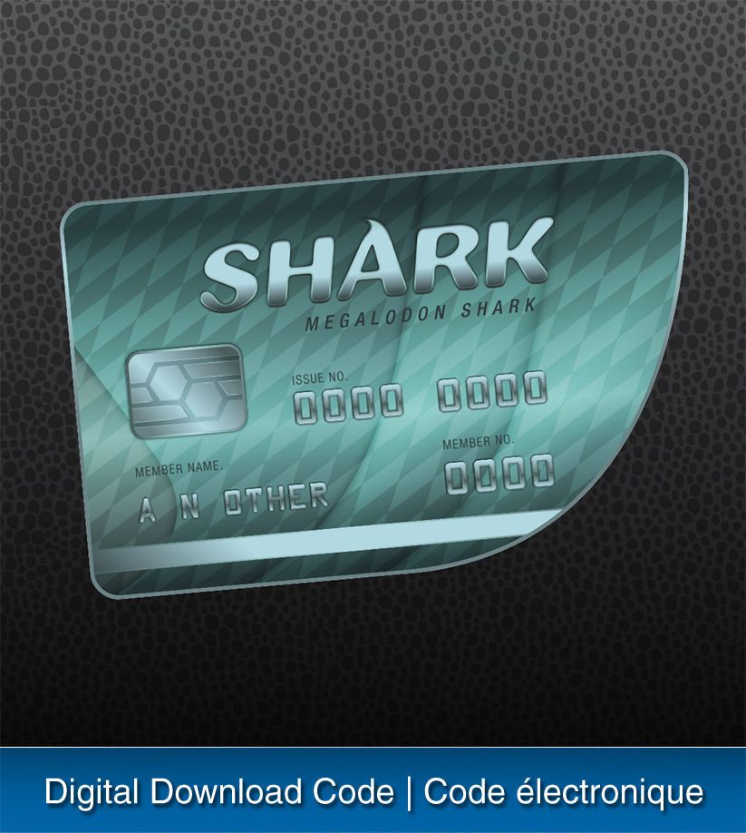 Krønike Paine Gillic Tung lastbil PS4 Grand Theft Auto V: Megalodon Shark Cash Card Digital Download |  Walmart Canada