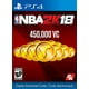 PS4 NBA 2K18 450,000 VC Digital Download – image 1 sur 1