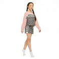 thumbnail image 2 of Justice Girls' Hacci Pajamas 3-Piece Set, 2 of 6
