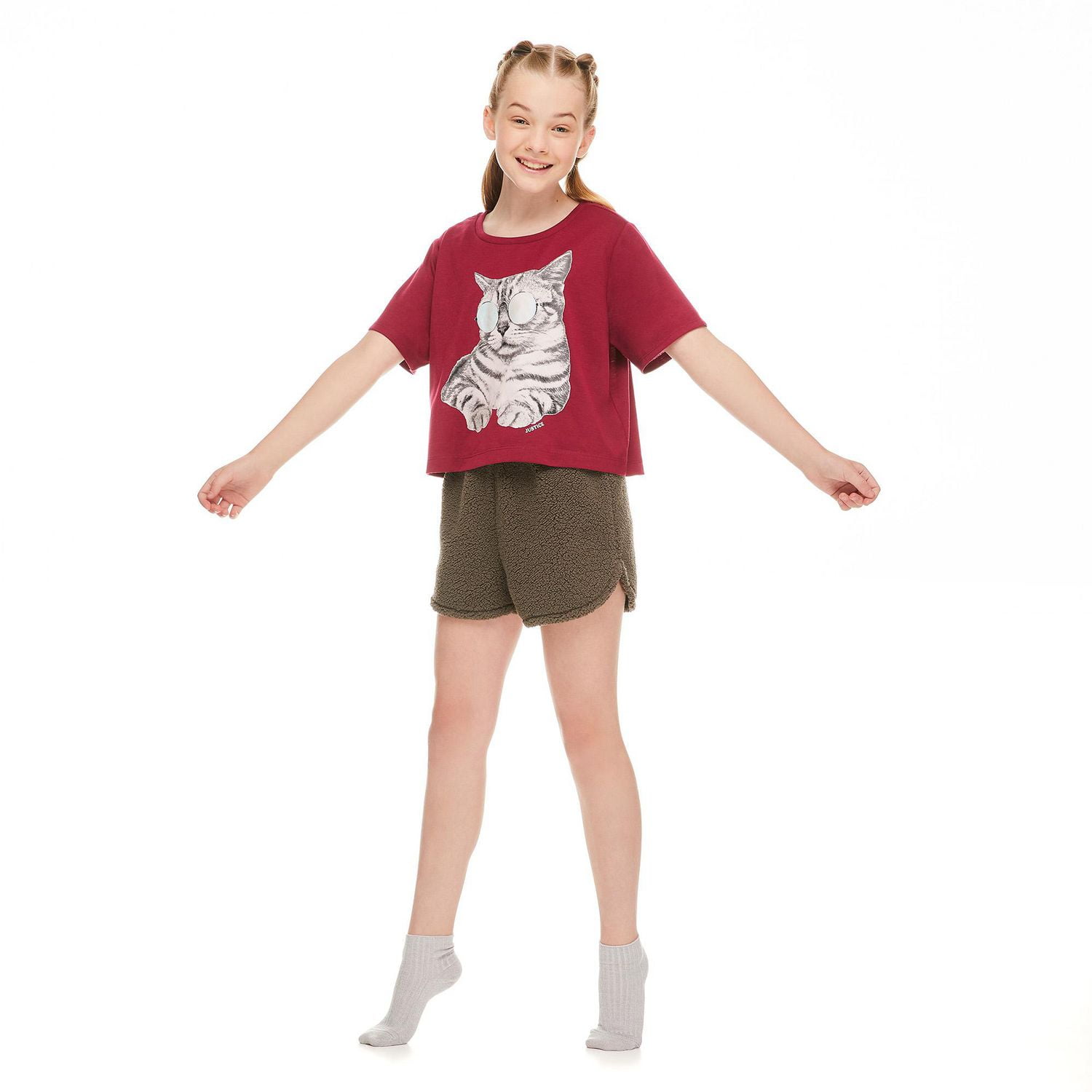 Girl boxer shop shorts pajamas