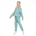 thumbnail image 2 of Pyjama 2 pièces en peluche Justice pour filles, 2 of 6