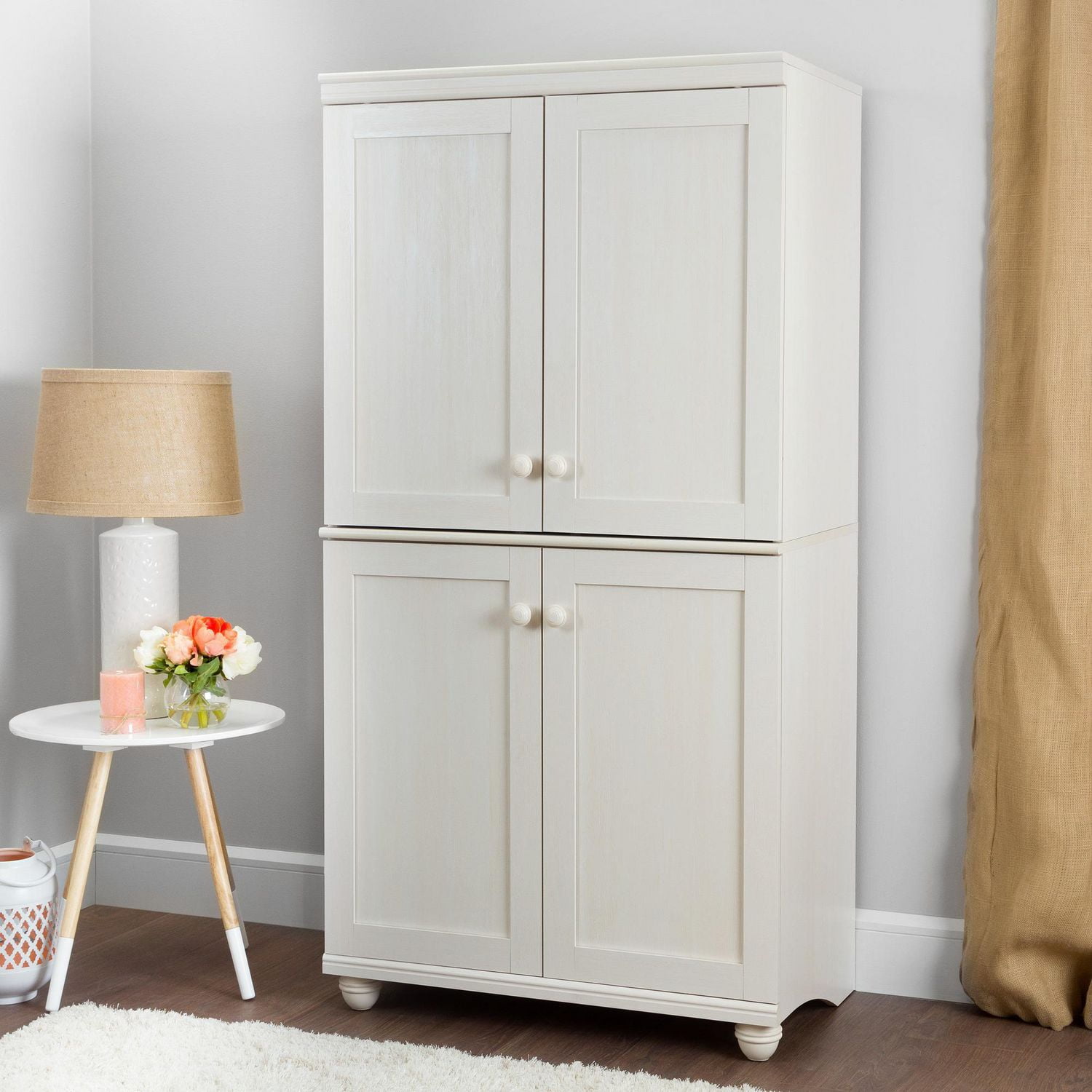 South Shore Hopedale 4-Door Storage Armoire | Walmart Canada