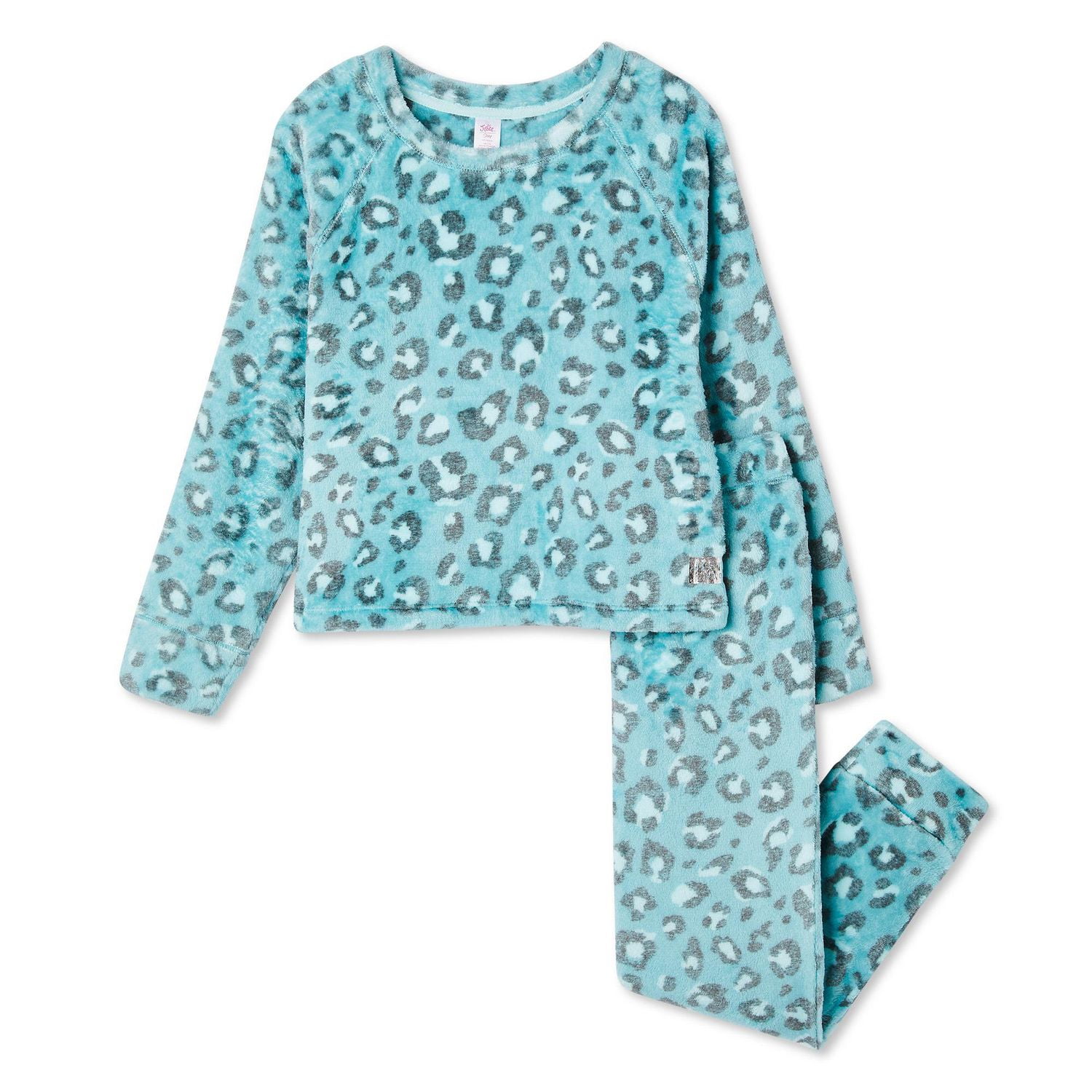 Justice Girls' Plush Pajamas 2-Piece Set