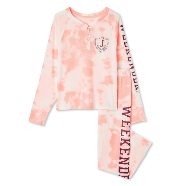 George Girls' Cotton Pajamas 4-Piece Set 