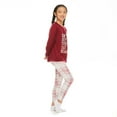 thumbnail image 2 of Ensemble 3 pièces avec pyjama et chouchou Justice pour filles, 2 of 6