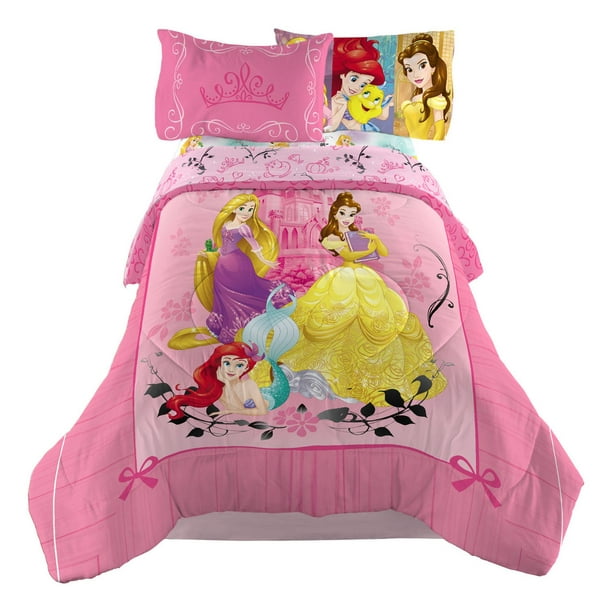 Couette réversible « Princess Strong » des Princesses de Disney pour lit à une place/lit double