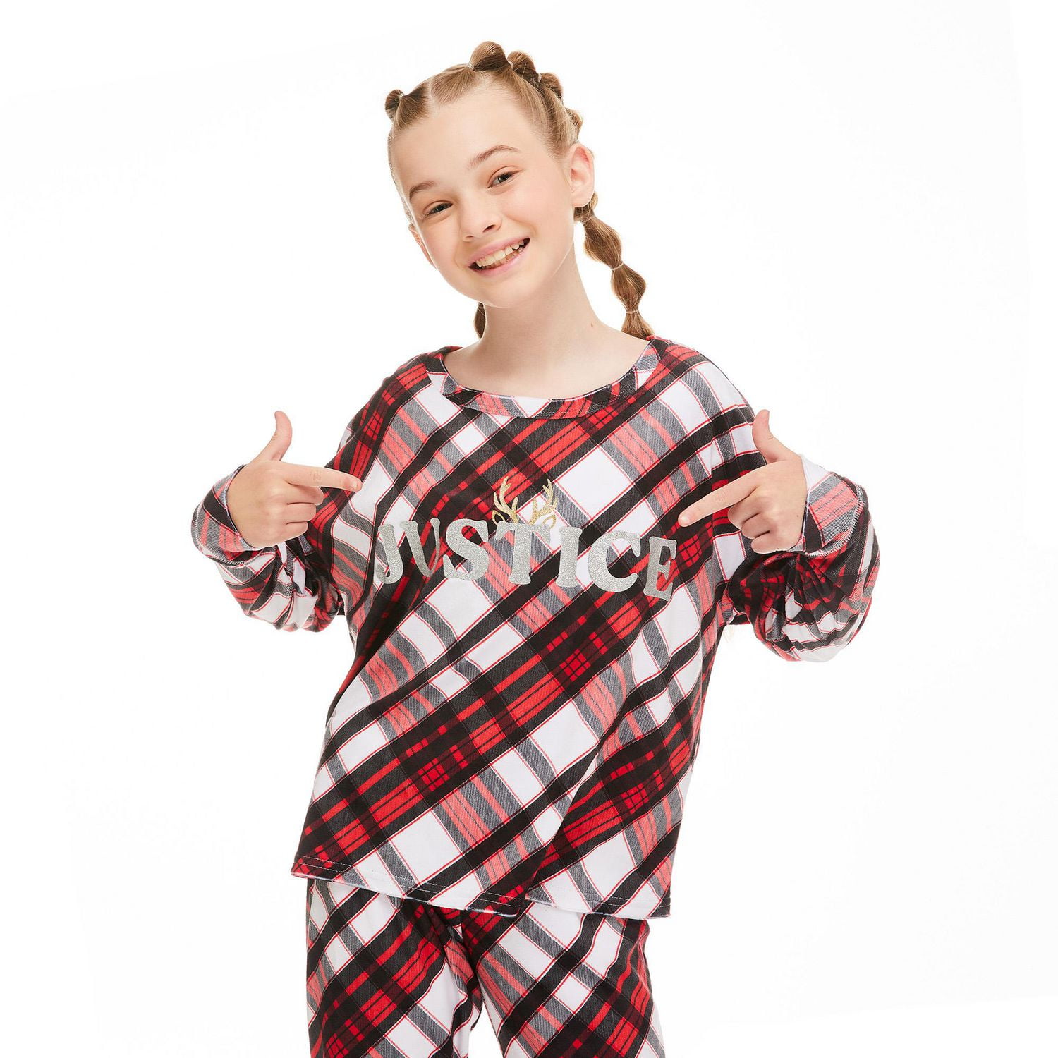 Pyjama 2 pièces en molleton de velours George pour filles