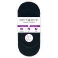 thumbnail image 2 of Secret Coupe basse Couvre-Pieds 3pk, 2 of 2