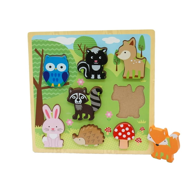 Spark Create Imagine Wooden Chunky Puzzle - Walmart.ca