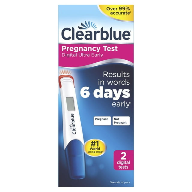 Test de grossesse Clearblue Détection ultra précoce Digital