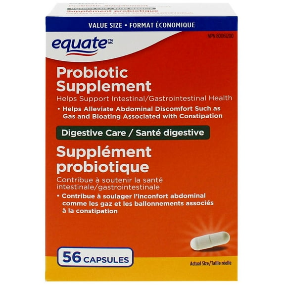 Equate Probiotic Supplement, Adult