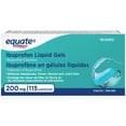 thumbnail image 1 of Equate Ibuprofène gélule, 200mg, 115 gélules, 1 of 2