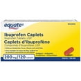 thumbnail image 1 of Equate Ibuprofen Caplet, 200mg, 120 Caplets, 1 of 2